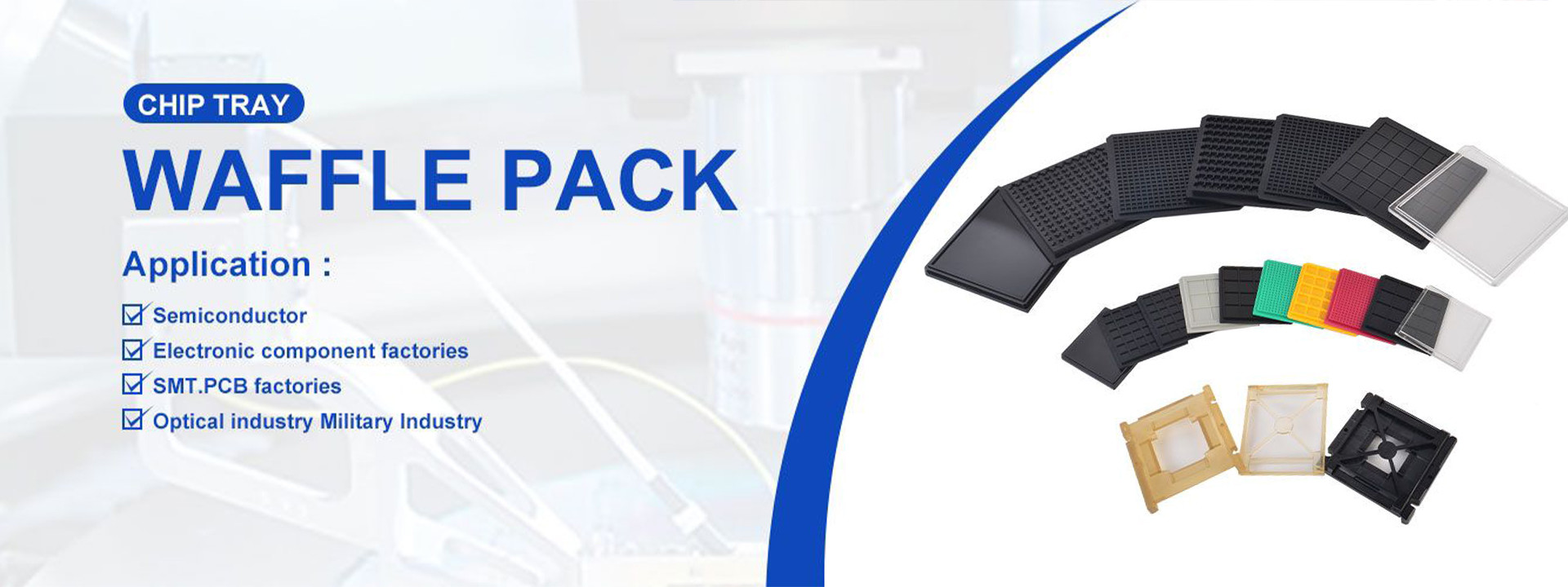 Phẩm chất Khay IC Jedec Nhà máy