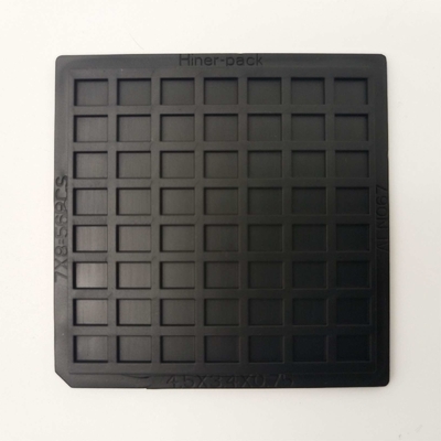 Giá tốt. Chất liệu PC màu đen Khay bánh quế 2 inch 7x8 Ma trận 56 CÁI trực tuyến