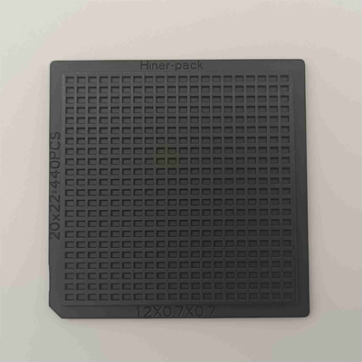 Giá tốt. 20x22 Square PC Waffle Pack Chip Khay cho các thiết bị quang điện trực tuyến