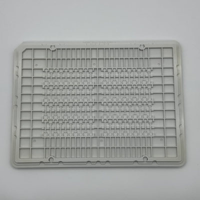 Mua Khay Tùy Chỉnh Linh Hoạt Kích Thước Túi 25.7*6.4*0.41mm Khay Chip ABS Trắng Khay Nạp Chip Bán Dẫn online manufacture