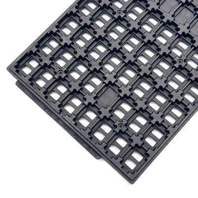 Mua BGA CSP JEDEC IC Tray với bảo vệ V-Groove, lỗ hổng chính xác cao và vật liệu MPPO an toàn ESD sản xuất trực tuyến