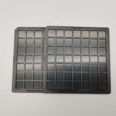 Phẩm chất ABS Standard Waffle Pack Chip Trays Kháng nhiệt độ cao cho các thành phần nhỏ Nhà máy