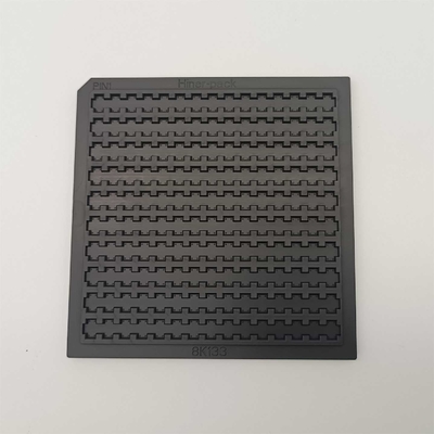 Giá tốt. Gói bánh quế bằng nhựa 4 inch màu đen cho khuôn ép IC Chip 150 CÁI trực tuyến