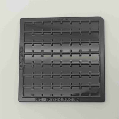 Giá tốt. Gói bánh quế 2 inch màu đen tùy chỉnh 56 CÁI có nắp phù hợp trực tuyến