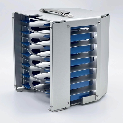 Giá tốt. Máy ghi âm nhựa 8 inch 7 slot, có lớp phủ Teflon xanh. trực tuyến