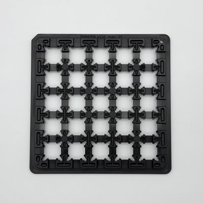 Giá tốt. Hỗ trợ Dịch vụ Tùy chỉnh Khay Chip IC Bền cho Đóng gói Linh kiện Điện tử Gói Waffle ESD trực tuyến