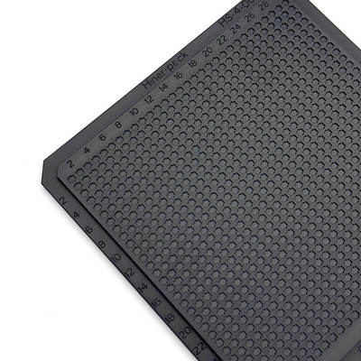 Giá tốt. Durable Carbon Reinforced Waffle Pack Tray with Flatness Less Than 0.3mm for Temperature 80°C~120°C trực tuyến