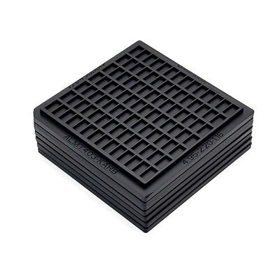 Giá tốt. Khay đựng chip bánh quế xếp chồng 2x2 inch có nắp đậy an toàn và hệ thống kẹp trực tuyến