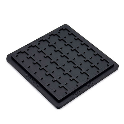 Giá tốt. Thẻ gói Waffle Cross-Slot chống tĩnh nhiệt độ cao cho chip IC bán dẫn trực tuyến
