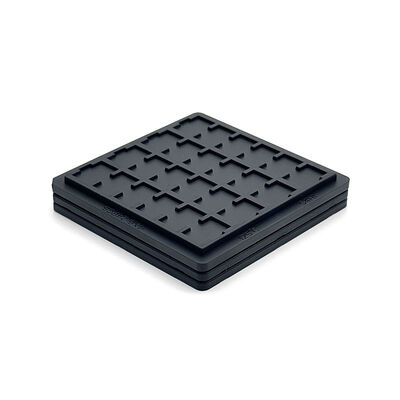 Giá tốt. Thang waffle ESD chuyên nghiệp cho các thành phần IC pitch mịn với thiết kế chống tĩnh và chống bụi và kích thước khoang tùy chỉnh trực tuyến
