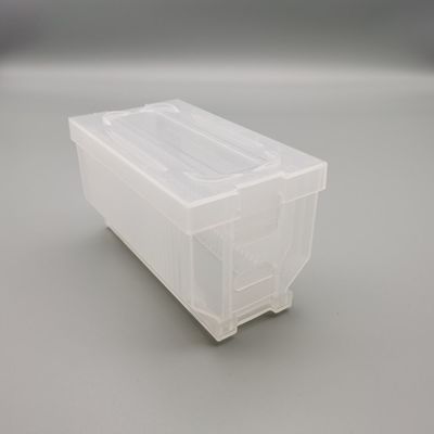 3 inch Loại báo chí Wafer Hộp chứa vận chuyển trong suốt Màu sắc bền